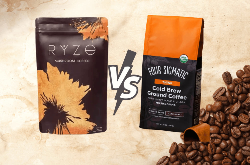 Ryze Coffee Vs Four Sigmatic Which Coffee Alternative Tastes Best